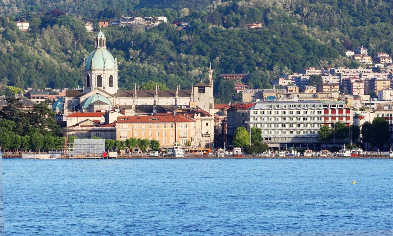 Art Design Appartamento Con Terrazzo By Logicasa Lake Como Dış mekan fotoğraf